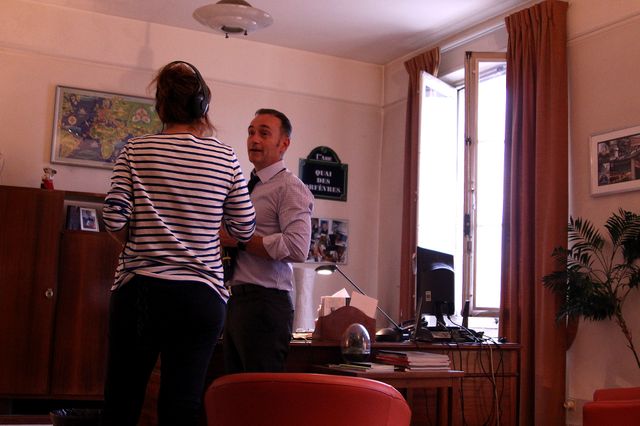 Léa Salamé et Michel Faury