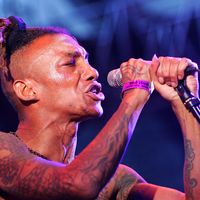 Tricky en Corée du Sud en 2008 | Chung Sung-Jun/Getty