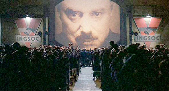 Le film de Michael Radford, "1984".