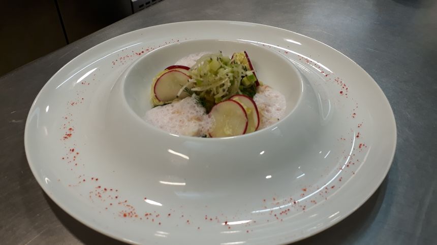 langoustines façon Maxime Lebrun