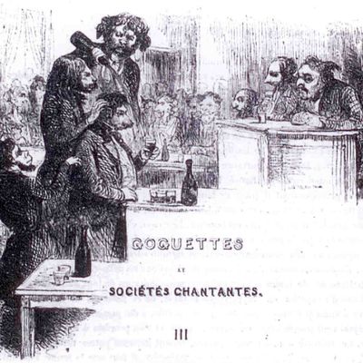 La goguette des Animaux à Paris, 1845