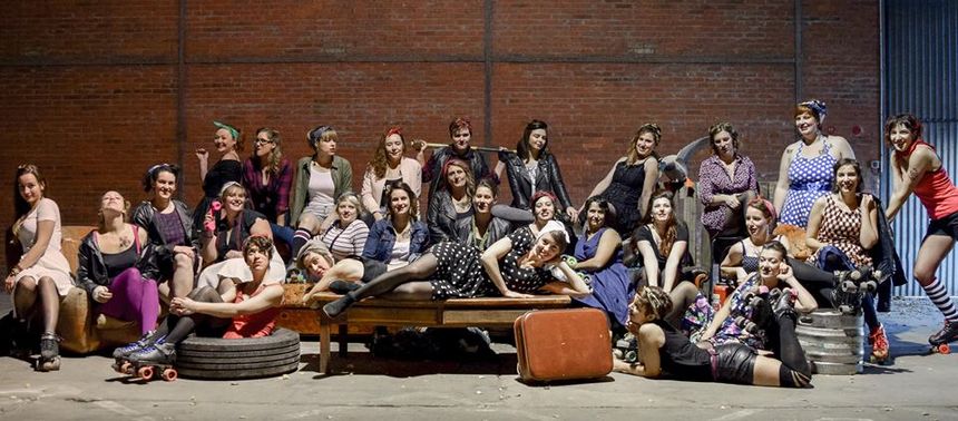 La belle équipe du ROLLER DERBY 72