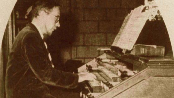 Raphaël Fumet, composteur et organiste - collection personnelle de Gabriel Fumet