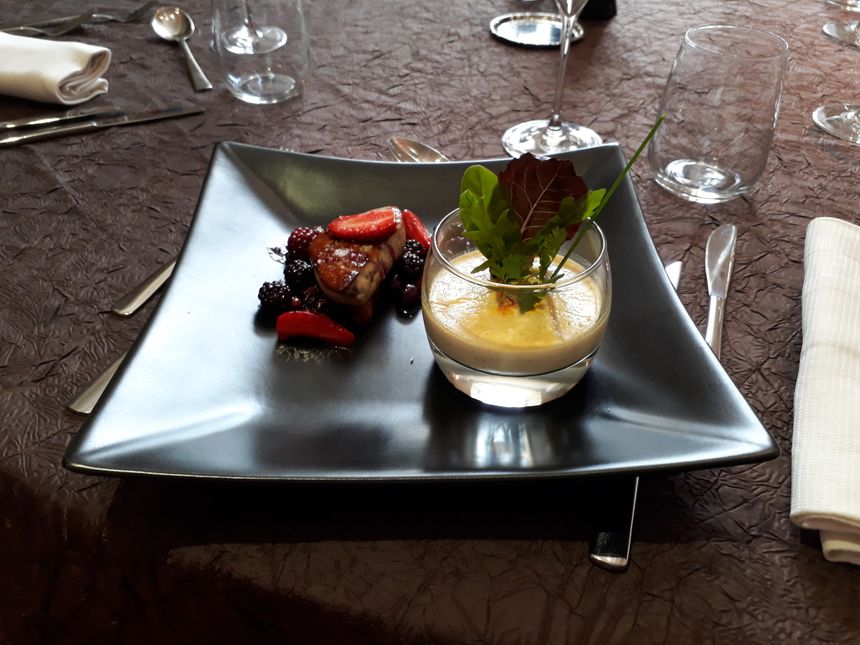 le duo de foie gras