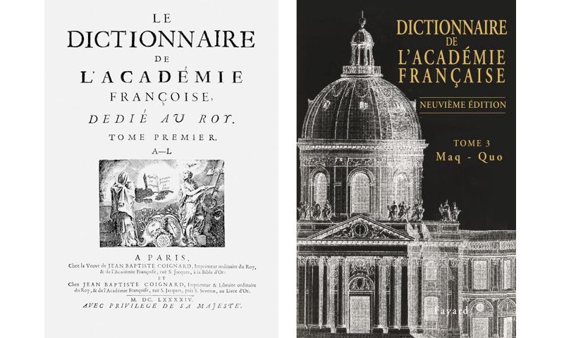 Plus de trois siècles séparent ces deux éditions (en 2011 chez Fayard pour le tome 3 de la neuvième)