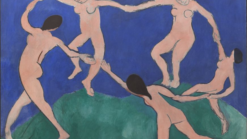 Henri Matisse (1869-1954) La Danse (1ère version) Mars 1909, Museum of Modern Art (MoMA) Huile sur toile 259.7 x 390.1 cm Gift of Nelson A. Rockefeller in honor of Alfred H. Barr, Jr. 201.1963. ,