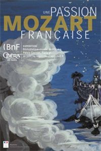 Roger Chapelain-Midy, projet de décor pour La Reine de la Nuit dans La Flûte enchantée, 1954. BnF, Musique, Bibliothèque-musée de l’Opéra