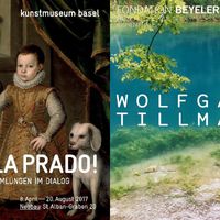 Affiches des expositions "Hola Prado" et Wolfgang Tillman