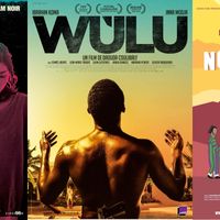 Affiches des films "Creepy", "Wùlu" et "Nothingwood"