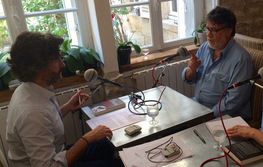 Christophe Ono dit Biot et Luis Sepùlveda