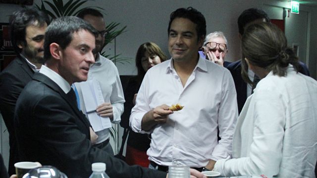 Avec Manuel Valls (Octobre 2016)