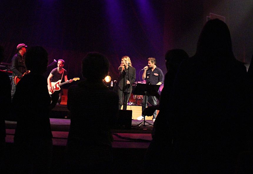 Avec Chiara Mastroianni pour "Encore, encore"