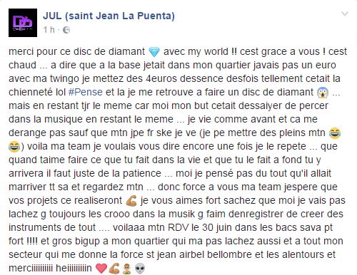 Jul / disque de diamant