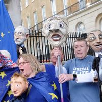 Manifestation anti-Brexit à Londres le 9 juin 2017.