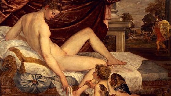 "Venus, Cupidon et Mars" (1548-1550), par Lambert Sustris (1510-1560) ©Getty - DEA / A. DAGLI ORTI