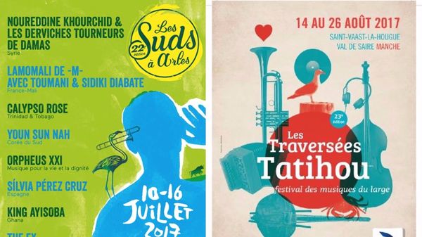 Sur la route des Festivals de l'été: les Suds en Arles et Tatihou