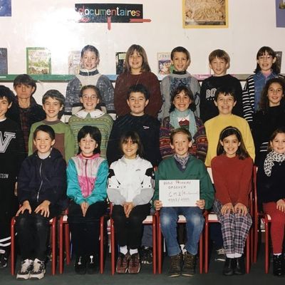 Ecole Michel Ordener (CM2) de Ris-Orangis (91) en 1998