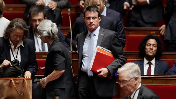 Manuel Valls a fini par être accepté par les marcheurs, le chef de l'Etat l'ayant neutralisé au préalable ©AFP - Thomas SAMSON