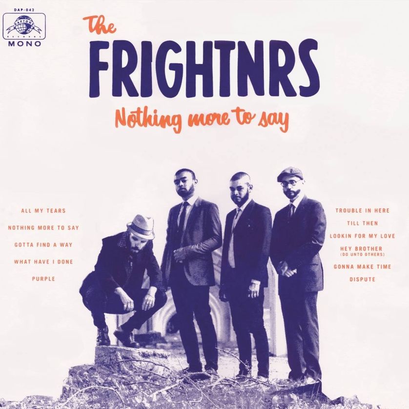 The Frightnrs. De gauche à droite : Dan Klein (chant) Preet Patel (basse) Chuck Patel (orgue claviers), Richard Terrana (batterie)
