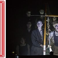 Affiche de "Art" au théâtre de la Bastille et captation du "Radeau de la méduse" à l'Odeon