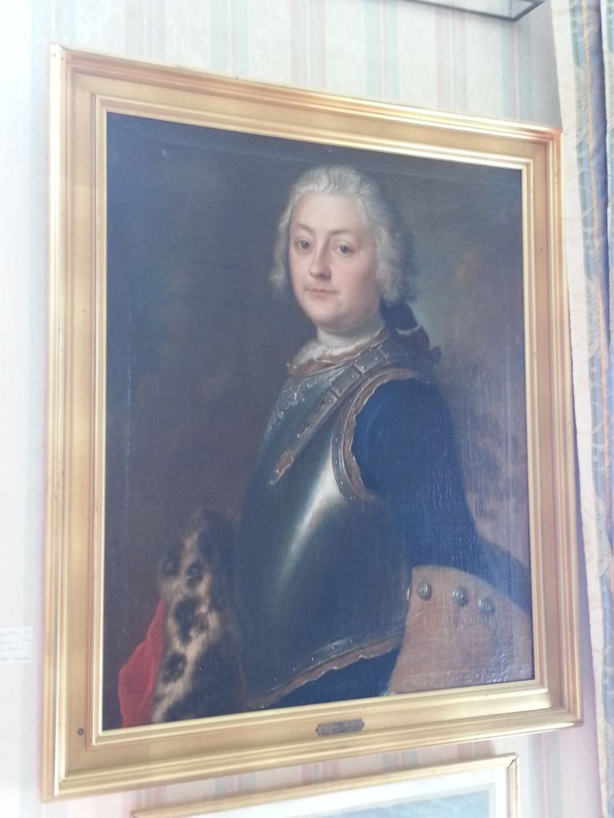 portrait du Chevalier d'Eon au Musée de Tonnerre