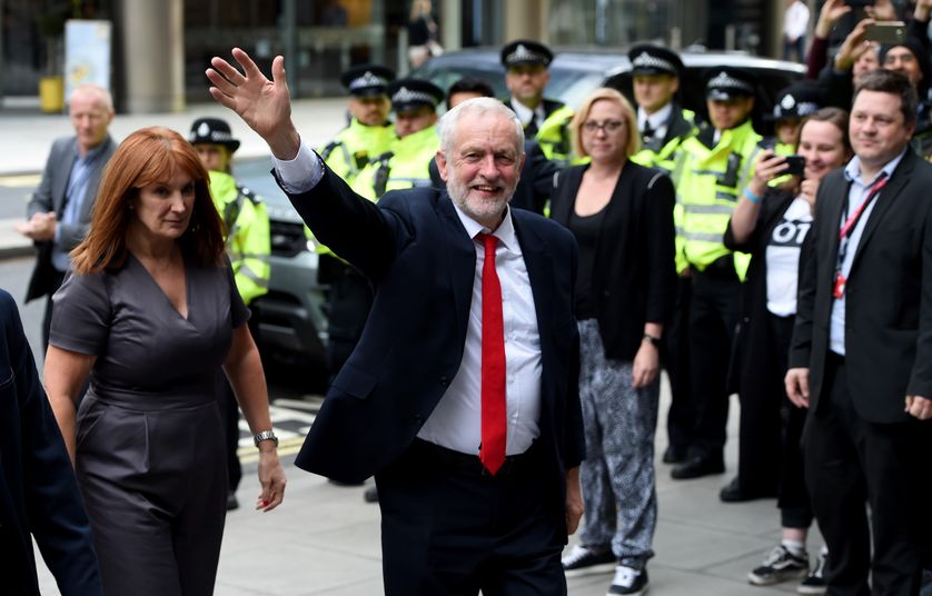 Le leader du Labour, Jeremy Corbyn