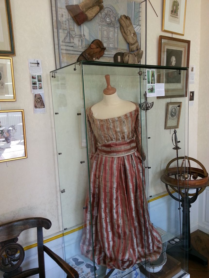 une robe portée par le Chevalier d'Eon
