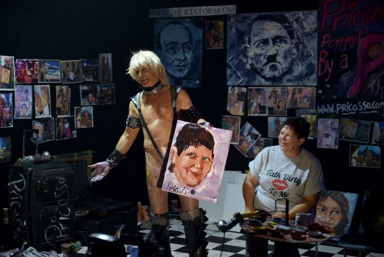 Pricasso, un performeur australien qui epint avec son ...