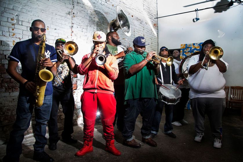 The Hot 8 Brass Band