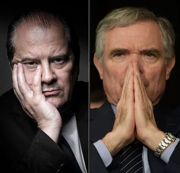 Jean-Christophe Cambadélis (PS) et Bernard Accoyer (LR).