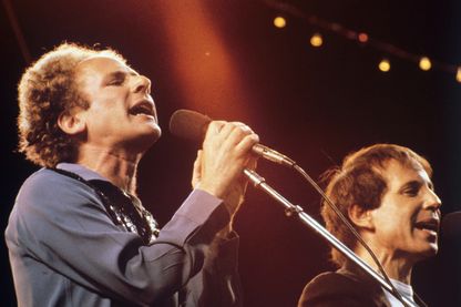 Simon & Garfunkel, Madrid, 1982. Simon & Garfunkel, Madrid, 1982.