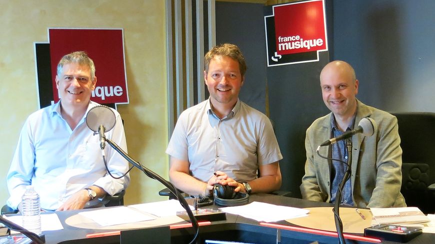 De gauche à droite : Laurent Guillo, Benjamin François et Thomas van Essen