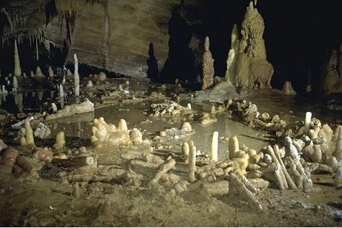 Salle de la grotte de Bruniquel
