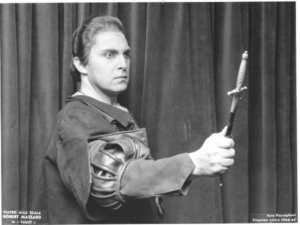 Robert in Valentin Faust Scala di Milano 1967