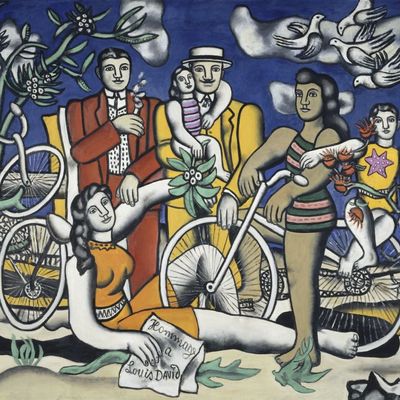 Fernand Léger, Les Loisirs-Hommage à Louis David, 1948 - 1949