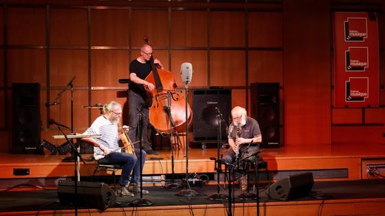 Le trio Clinamen au studio 106 par Dimitri Scapolan ©Radio France