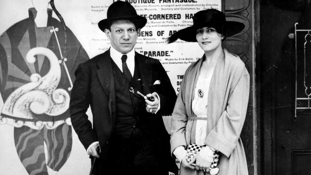 Pablo et Olga Picasso - 1919