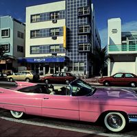Cadillac rose en Floride