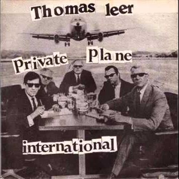 Pochette du single "Private Plane" de Thomas Leer
