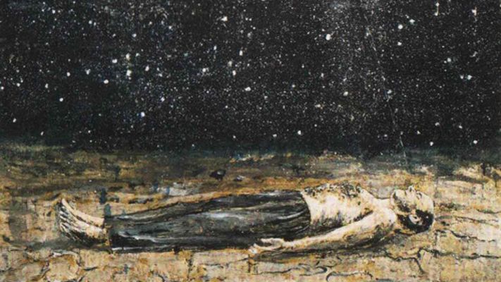Starfall painted by Anselm Kiefer