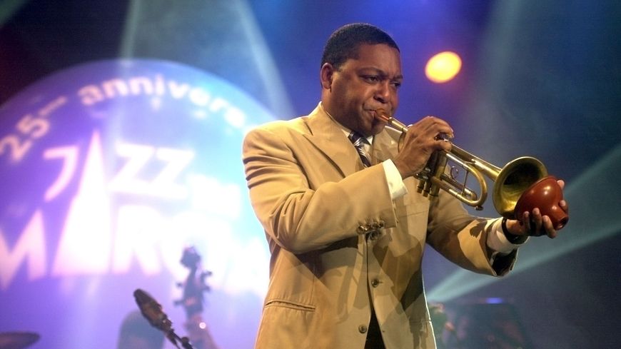 Wynton Marsalis qui est venu jouer tous les ans depuis 1991