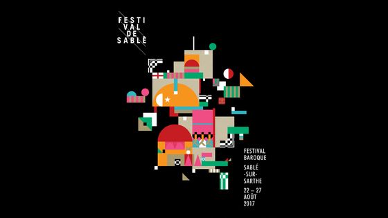 visuel Festival de Sablé 2017 (création graphique : Marianne Beck)