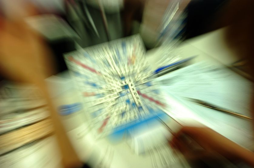 Le 12 juillet 2006 à Tours, lors de la 35e édition des championnats du monde de scrabble francophone.