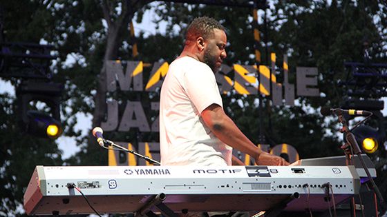 Robert Glasper au Marseille Jazz des cinq continents 2017 / GS ©Radio France