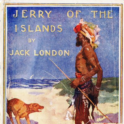 1ère édition en 1917 aux USA, jerry dans l'île de jack London