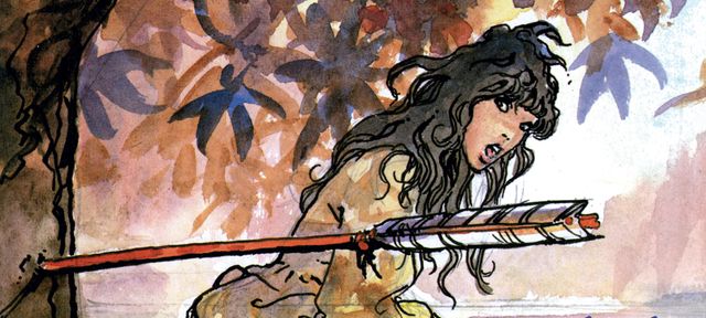 Détail de la couverture de "Rêver peut-être" de Manara