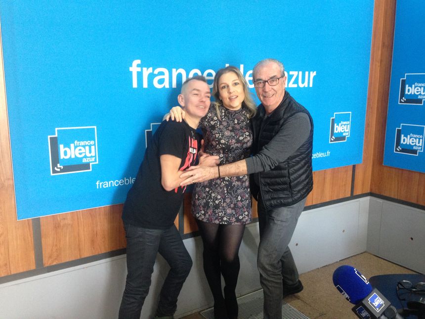 Noëlle et David Faure, et "Grimoire" Michel Chambon. Une équipe de choc...