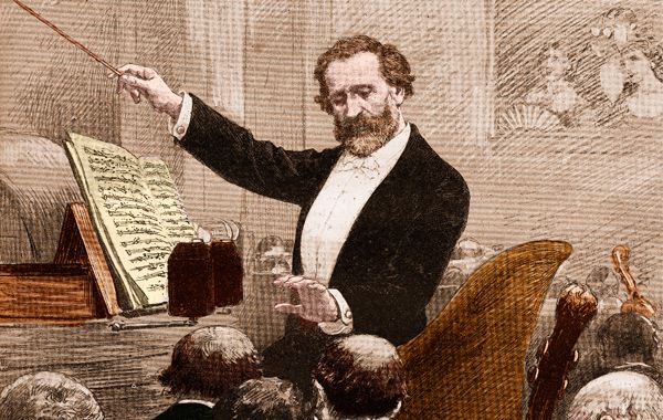 Giuseppe Verdi, dirigeant Aïda
