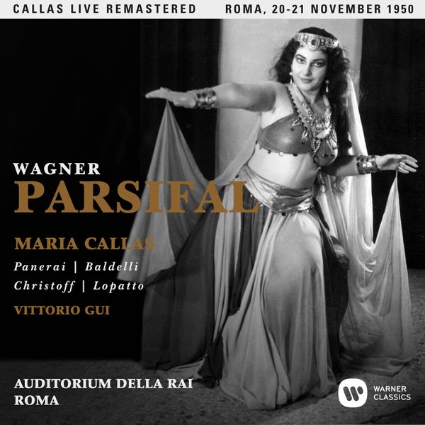 Superbement remastérisé, le Parsifal de Wagner (en italien) avec Callas dans le rôle de Kundry...