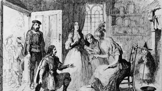 Cendrillon, illustration de 1830 ©Getty - Hulton Archive